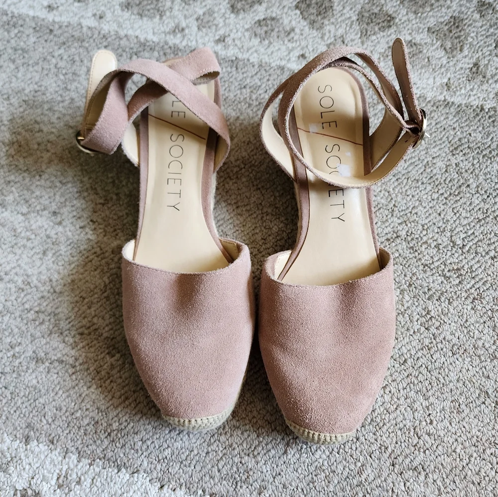 Sole Society Channing Espadrille Wedges